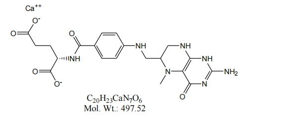 L-5-methyltetrahydrofolate கால்சியம் பற்றிய இரசாயனத் தகவலைக் கண்டறியவும்